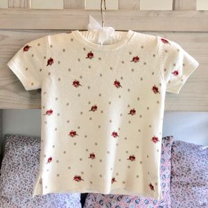 Bonpoint girls cashmere sweater size 8